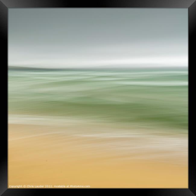 Abstract Bliss Framed Print by Chris Lauder