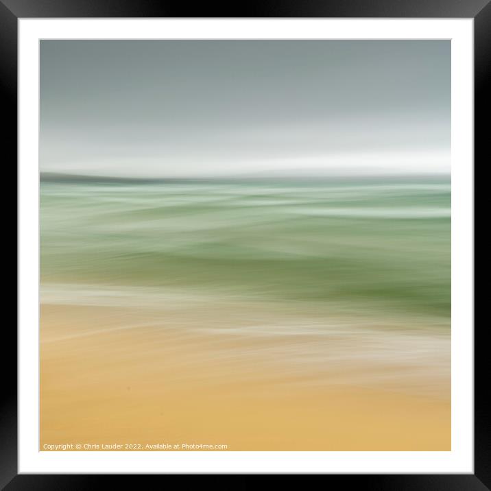 Abstract Bliss Framed Mounted Print by Chris Lauder