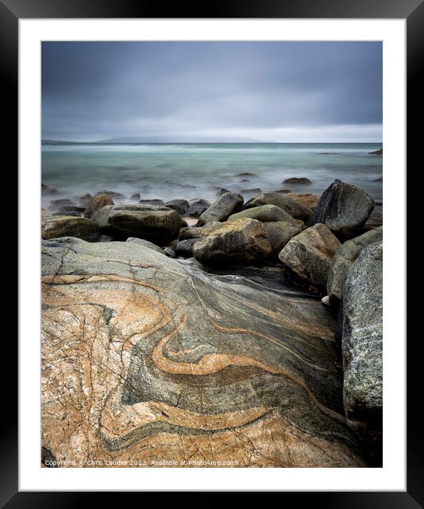 Mystical Patterns Framed Mounted Print by Chris Lauder