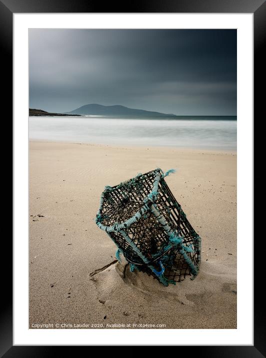 Relics of the Sea Framed Mounted Print by Chris Lauder