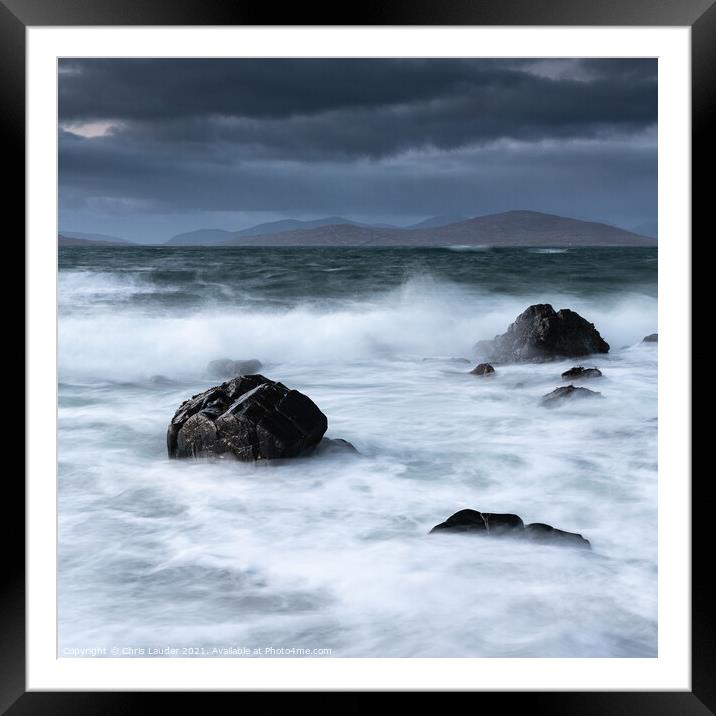 Traigh Bheag  Framed Mounted Print by Chris Lauder