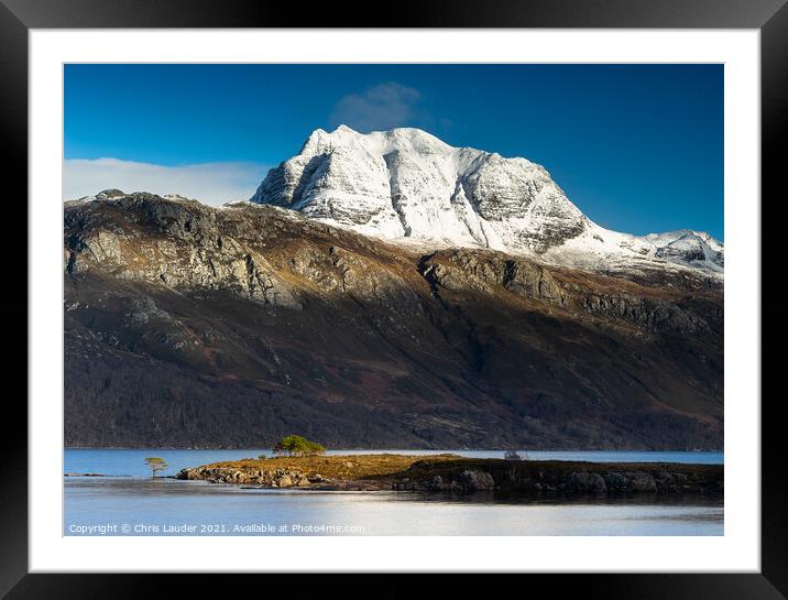 Outdoor mountain Framed Mounted Print by Chris Lauder