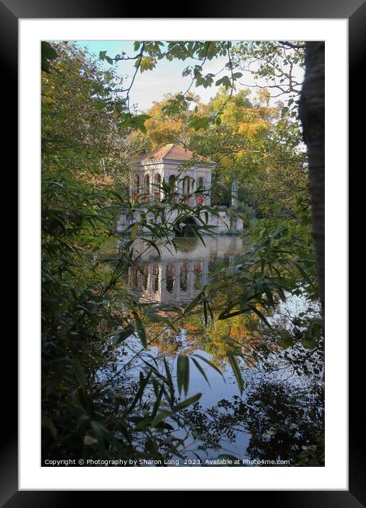 Beautiful Boat House Framed Mounted Print by Photography by Sharon Long 
