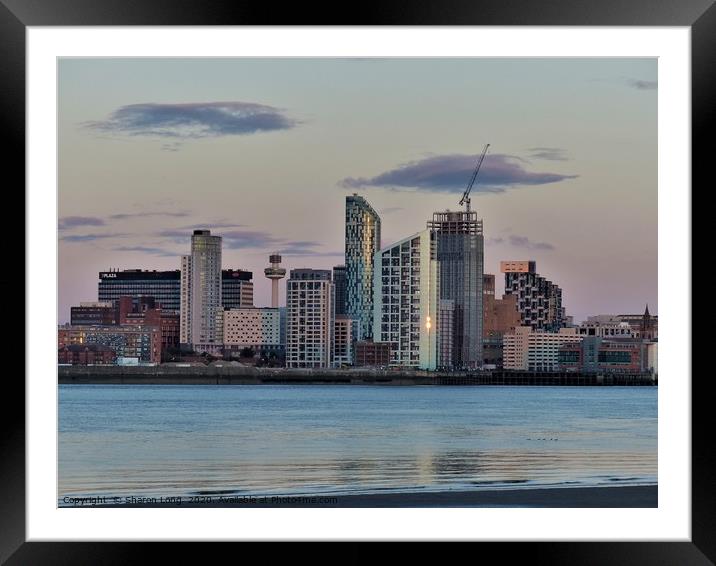 Liverpool Framed Mounted Print by Photography by Sharon Long 