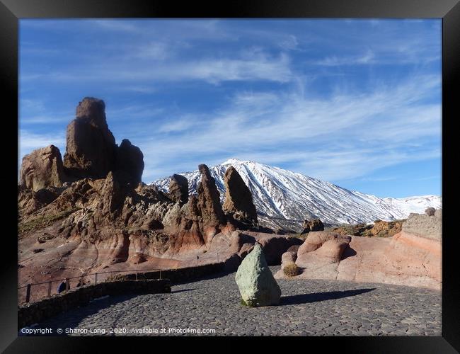 Mount Teide Framed Print by Photography by Sharon Long 