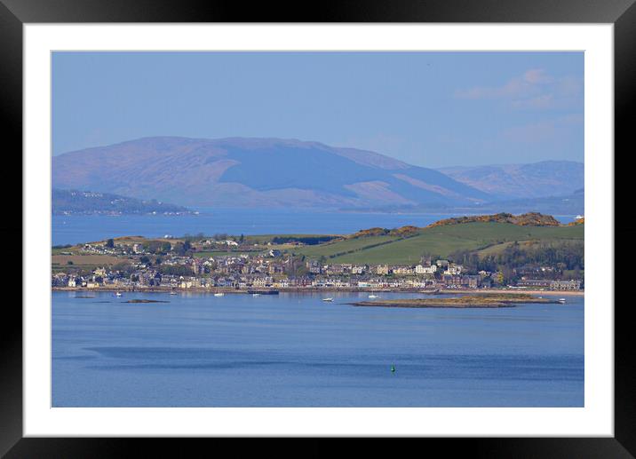 Millport Framed Mounted Print by Allan Durward Photography