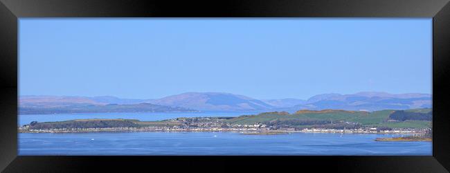 Millport Great Cumbrae Framed Print by Allan Durward Photography