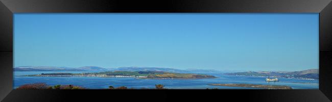 "Doon the watter" Millport and Largs Framed Print by Allan Durward Photography