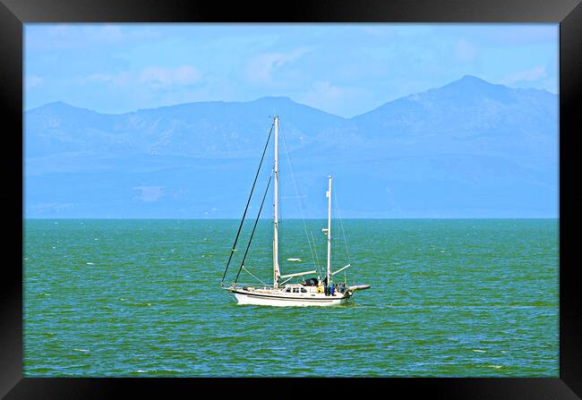 The green seas of ??? Framed Print by Allan Durward Photography