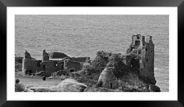 Dunure Castle, Ayrshire, Scotland Framed Mounted Print by Allan Durward Photography