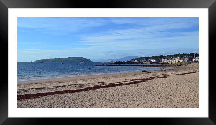Millport-doon the shore Framed Mounted Print by Allan Durward Photography