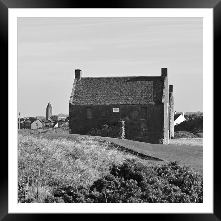 Prestwick landmarks Framed Mounted Print by Allan Durward Photography