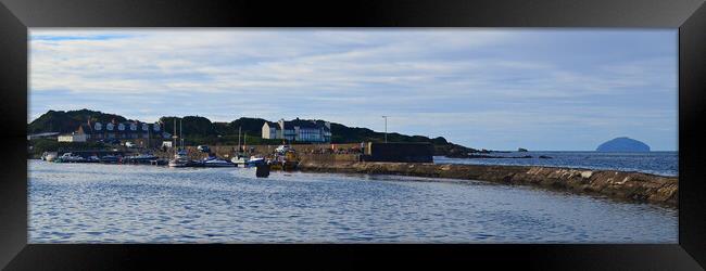 Maidens harbour South Ayrshire Framed Print by Allan Durward Photography