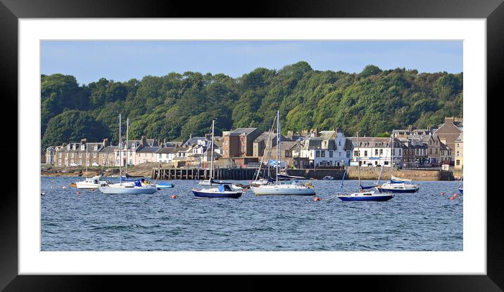 Ahoy there Millport Framed Mounted Print by Allan Durward Photography