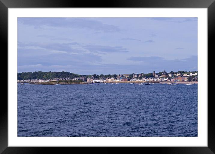 Millport, Costa del Clyde Framed Mounted Print by Allan Durward Photography