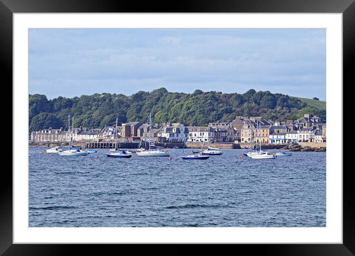 Yachts at Millport, Ayrshire Framed Mounted Print by Allan Durward Photography