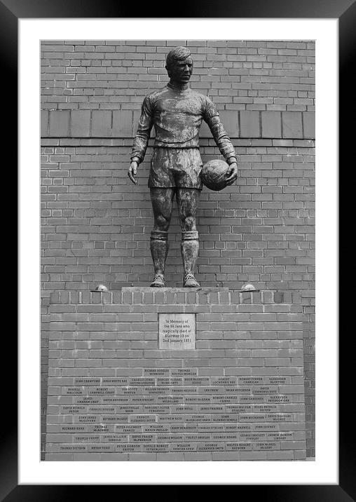 Ibrox disaster memorial Framed Mounted Print by Allan Durward Photography