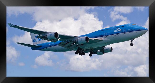 Boeing 747 of KLM Framed Print by Allan Durward Photography
