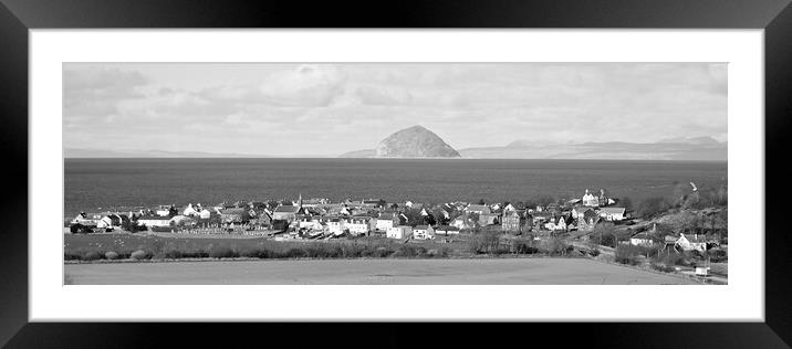 Ayrshire coastal landscape at Ballantrae Framed Mounted Print by Allan Durward Photography