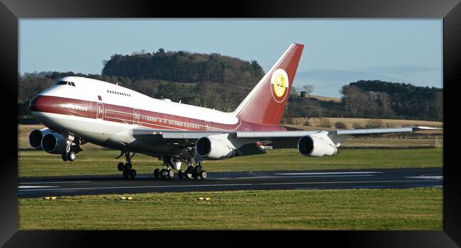 Boeing 747-SP, a wonder of aviation Framed Print by Allan Durward Photography