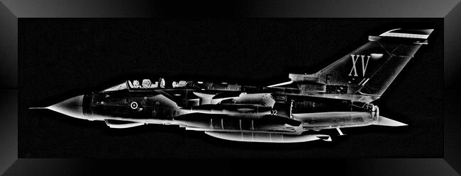 RAF Tornado GR4 (Abstract) Framed Print by Allan Durward Photography