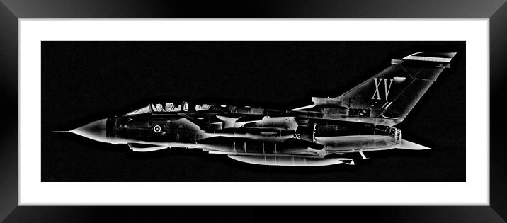 RAF Tornado GR4 (Abstract) Framed Mounted Print by Allan Durward Photography