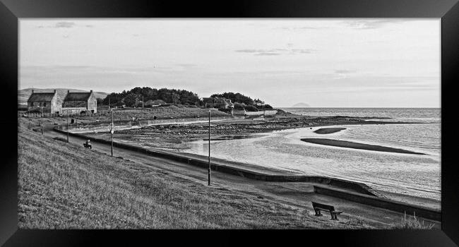 Prestwick coastal scene Framed Print by Allan Durward Photography