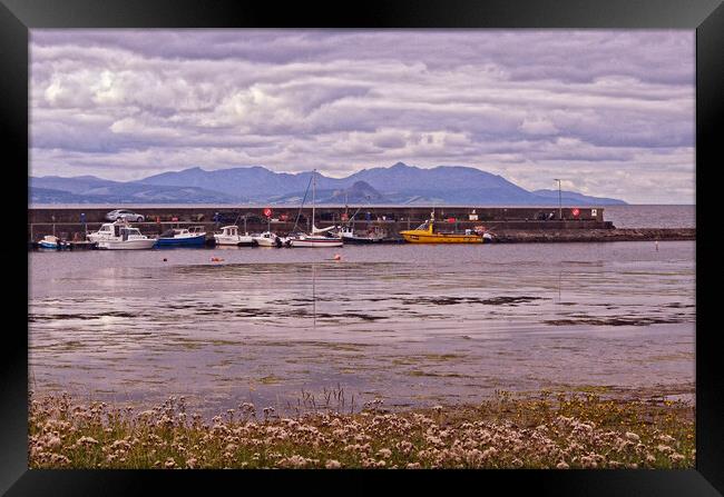 Maidens harbour an Isle of Arran Framed Print by Allan Durward Photography