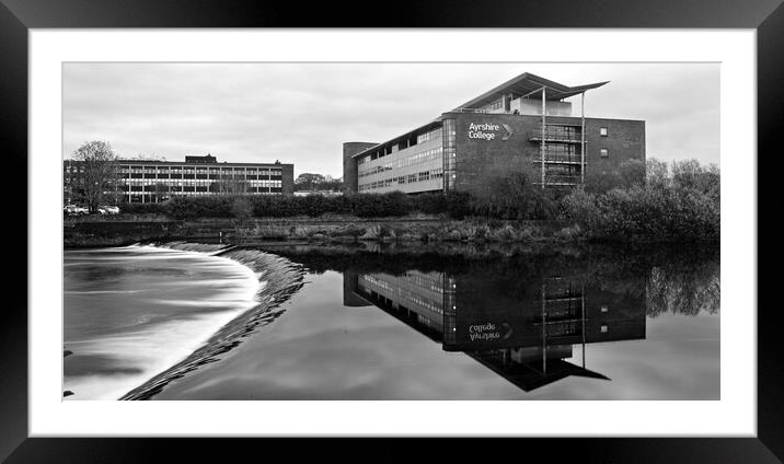 Ayrshire college, Ayr, Scotland Framed Mounted Print by Allan Durward Photography