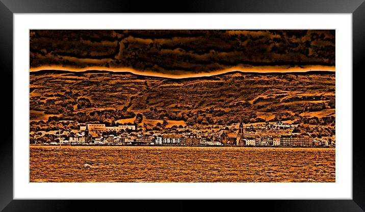 Largs, Scotland (abstract) Framed Mounted Print by Allan Durward Photography