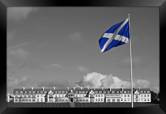 Turnberry Hotel, South Ayrshire, Scotland Framed Print by Allan Durward Photography