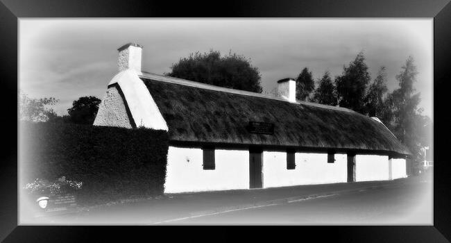 Burns Cottage, Alloway, Ayr Framed Print by Allan Durward Photography