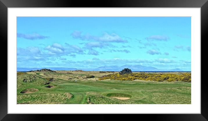 The Postage Stamp at Royal Troon Framed Mounted Print by Allan Durward Photography