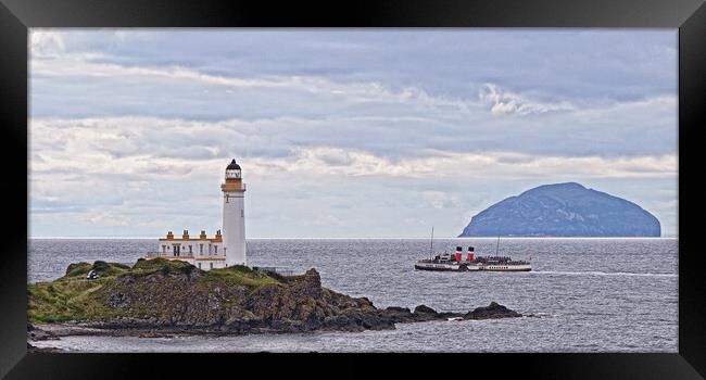Scottish seascape at Turnberry, South Ayrshire Framed Print by Allan Durward Photography