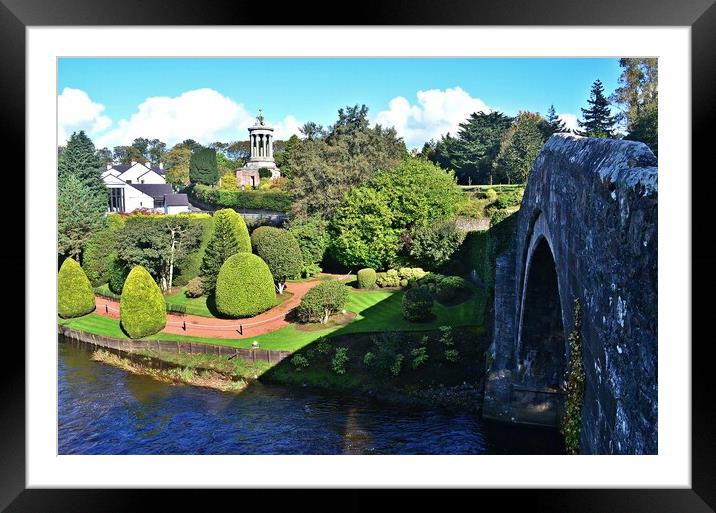 Burns country Framed Mounted Print by Allan Durward Photography