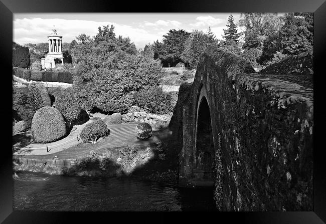 Burns country, Brig o Doon Framed Print by Allan Durward Photography