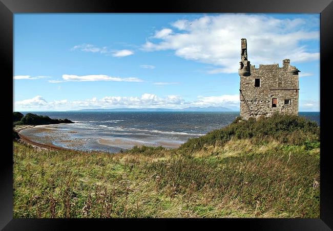 Greenan Castle, Ayrshire Framed Print by Allan Durward Photography