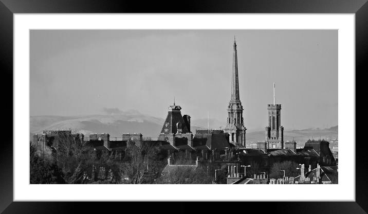 Ayr`s auld buildings Framed Mounted Print by Allan Durward Photography
