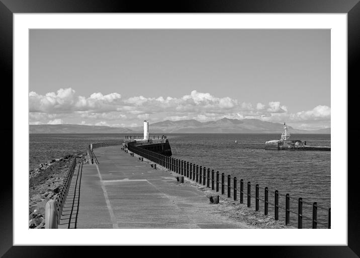 Ayr, Scotland`s riviera Framed Mounted Print by Allan Durward Photography