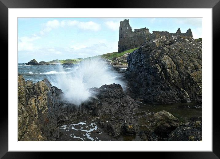 Dunure, Scotland, Framed Mounted Print by Allan Durward Photography
