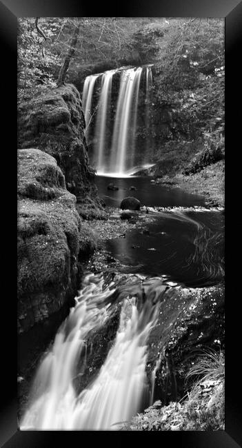 Dalcairney Falls, Dalmellington Framed Print by Allan Durward Photography