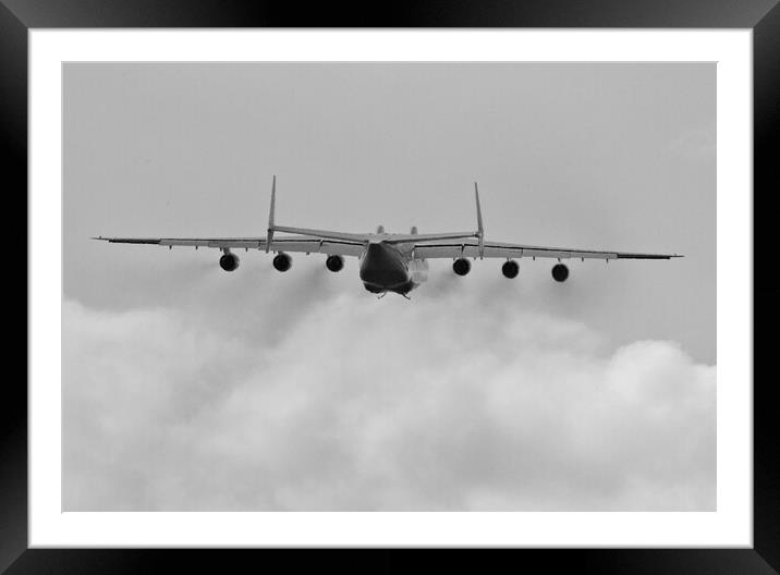 Mriya (Dream) powering away Framed Mounted Print by Allan Durward Photography