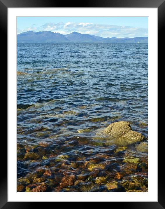 Costa del Clyde Framed Mounted Print by Allan Durward Photography