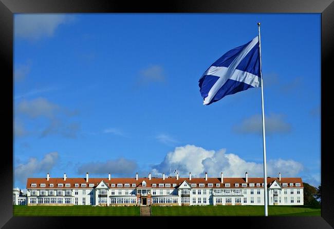 Turnberry Hotel Framed Print by Allan Durward Photography