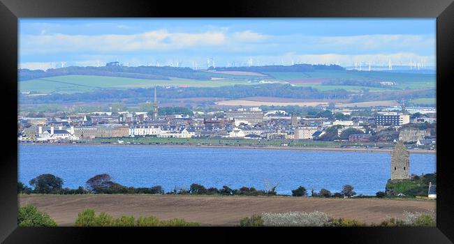 View of Ayr, Scotland Framed Print by Allan Durward Photography