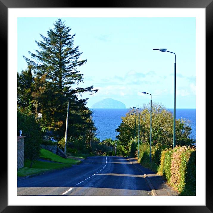 Road with a view  Framed Mounted Print by Allan Durward Photography
