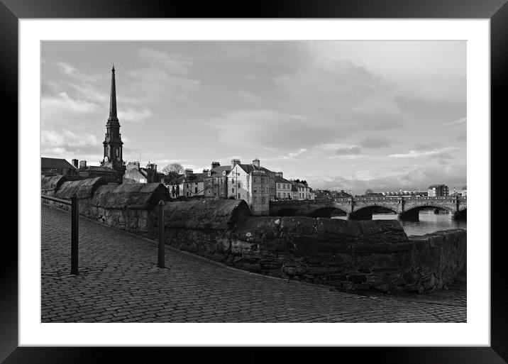 Ayr, a town on a river Framed Mounted Print by Allan Durward Photography