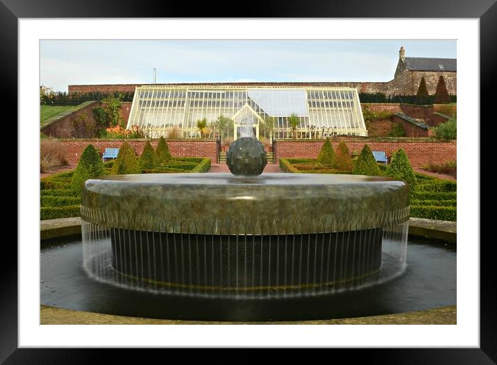 Fountain of water Framed Mounted Print by Allan Durward Photography
