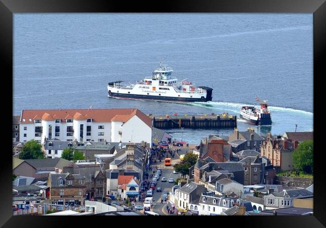 Largs-Millport ferries Framed Print by Allan Durward Photography