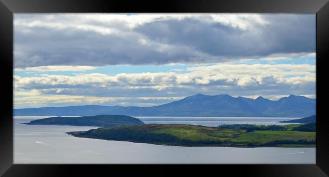 Cumbraes and Arran Framed Print by Allan Durward Photography